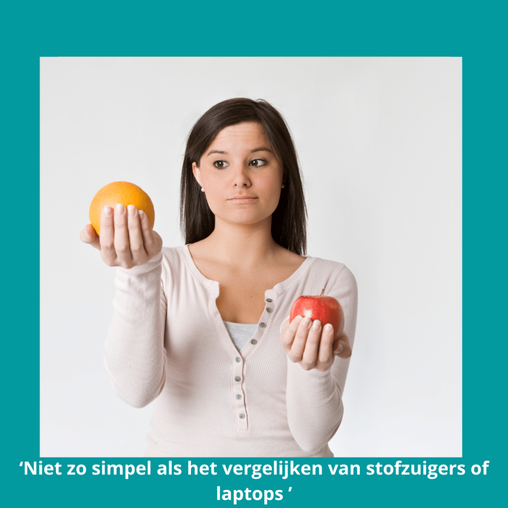 Geef Inzicht - Brainspotting bij onbegrepen klachten - vergelijken