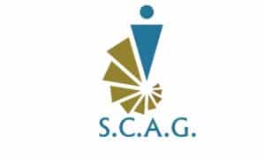 Het logo van SCAG