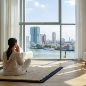 Ademcoach Rotterdam praktijkruimte voor ontspanning en ademhaling