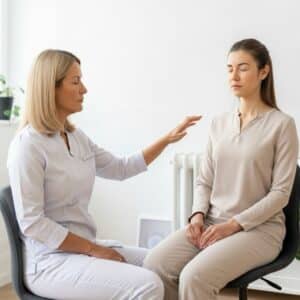 Professionele hypnotherapie behandeling in Zuid-Holland voor het verbeteren van mentaal welzijn en het verminderen van lichamelijke klachten.