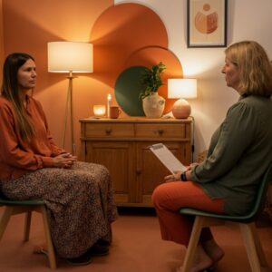 Therapeut voert energetische behandeling uit bij holistisch therapeut in Noord Brabant