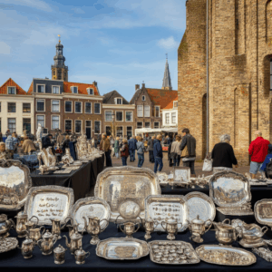 Een persoon die aan een bureau zit, omringd door papieren en een laptop, en zich overweldigd voelt door werk en verplichtingen.