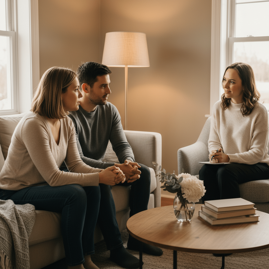 Systeemtherapie ter ondersteuning van gezinsrelaties.