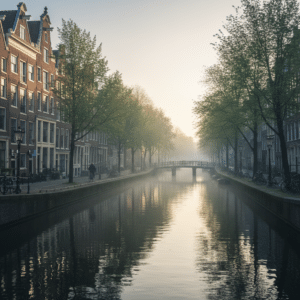 Een serene therapieruimte in Amsterdam, symbool voor het moment waarop mensen kiezen voor traumatherapie.