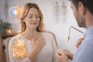 NEI therapie waarbij emotionele blokkades via het onderbewustzijn worden onderzocht en geïntegreerd