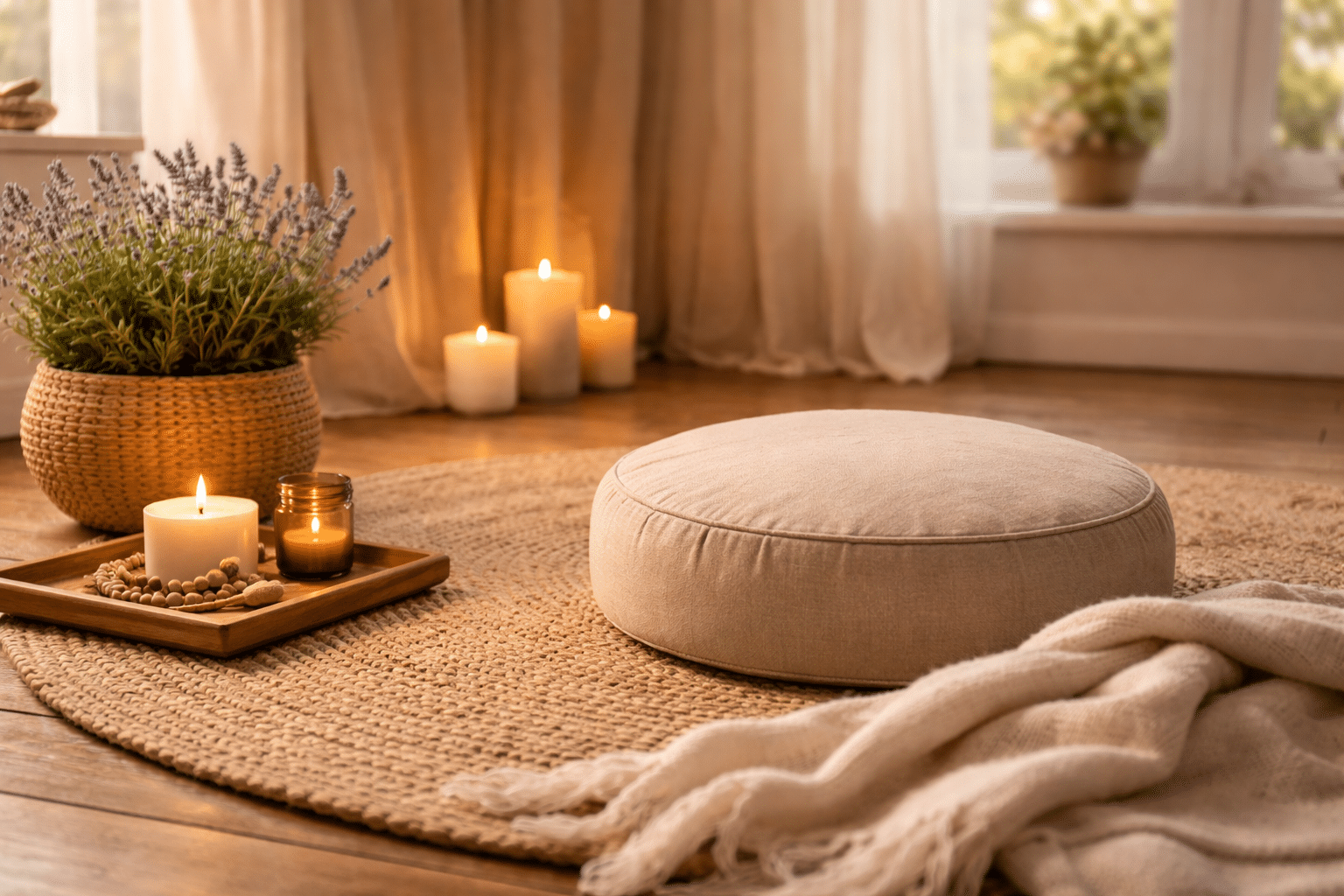 Veilige plek meditatie bij angstcoaching