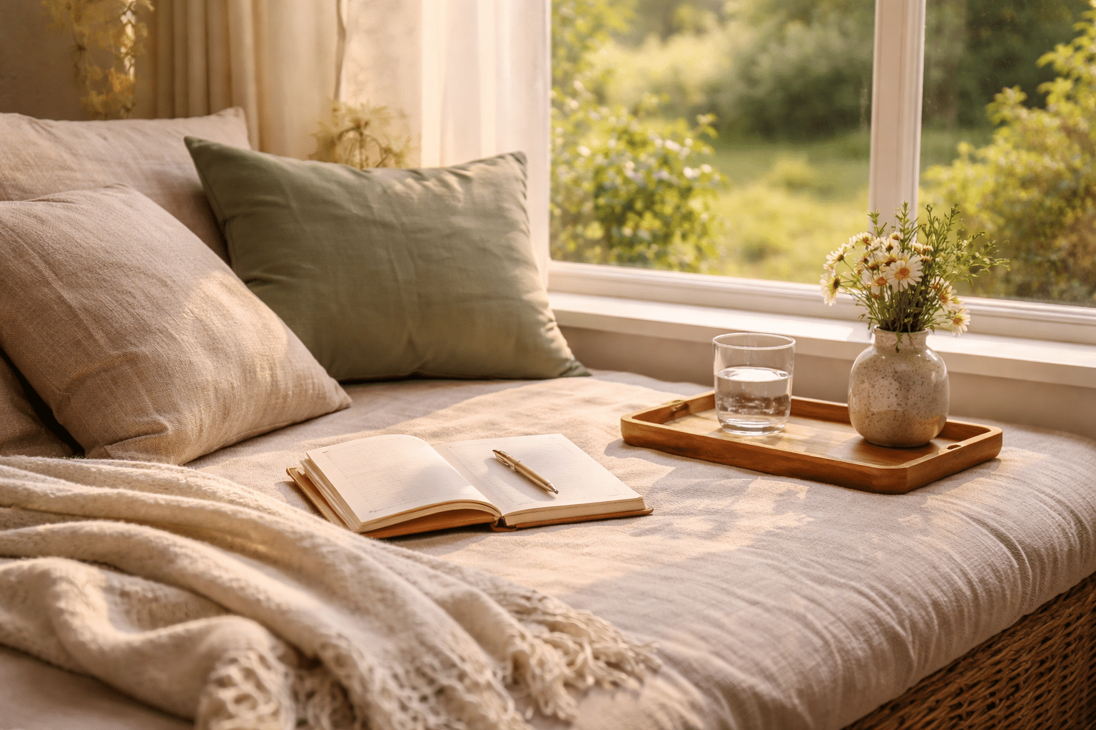 Ontspanningsruimte voor burn-out herstel