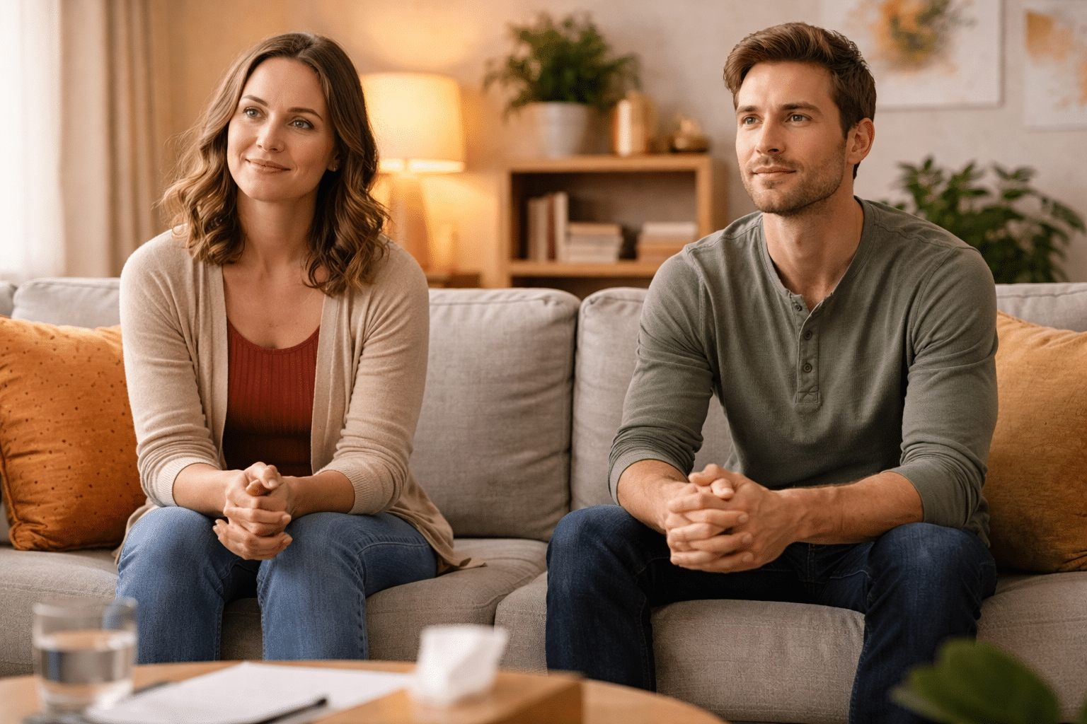 Stel in relatietherapie werkt aan verbinding